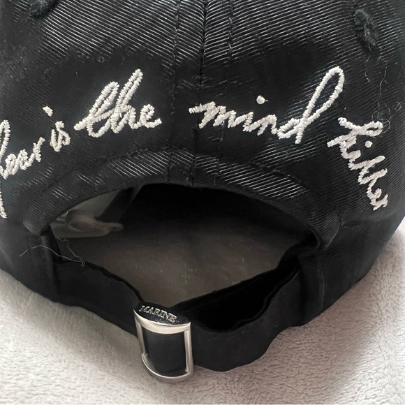 New With Tag Authentic Marine Serré Hat Cap "Fear Is The Mind Killer" - Picture 10 of 12